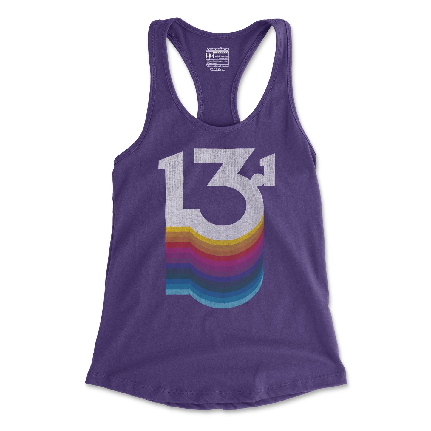13.1 Retro Half Marathon - Women's Racerback Tank