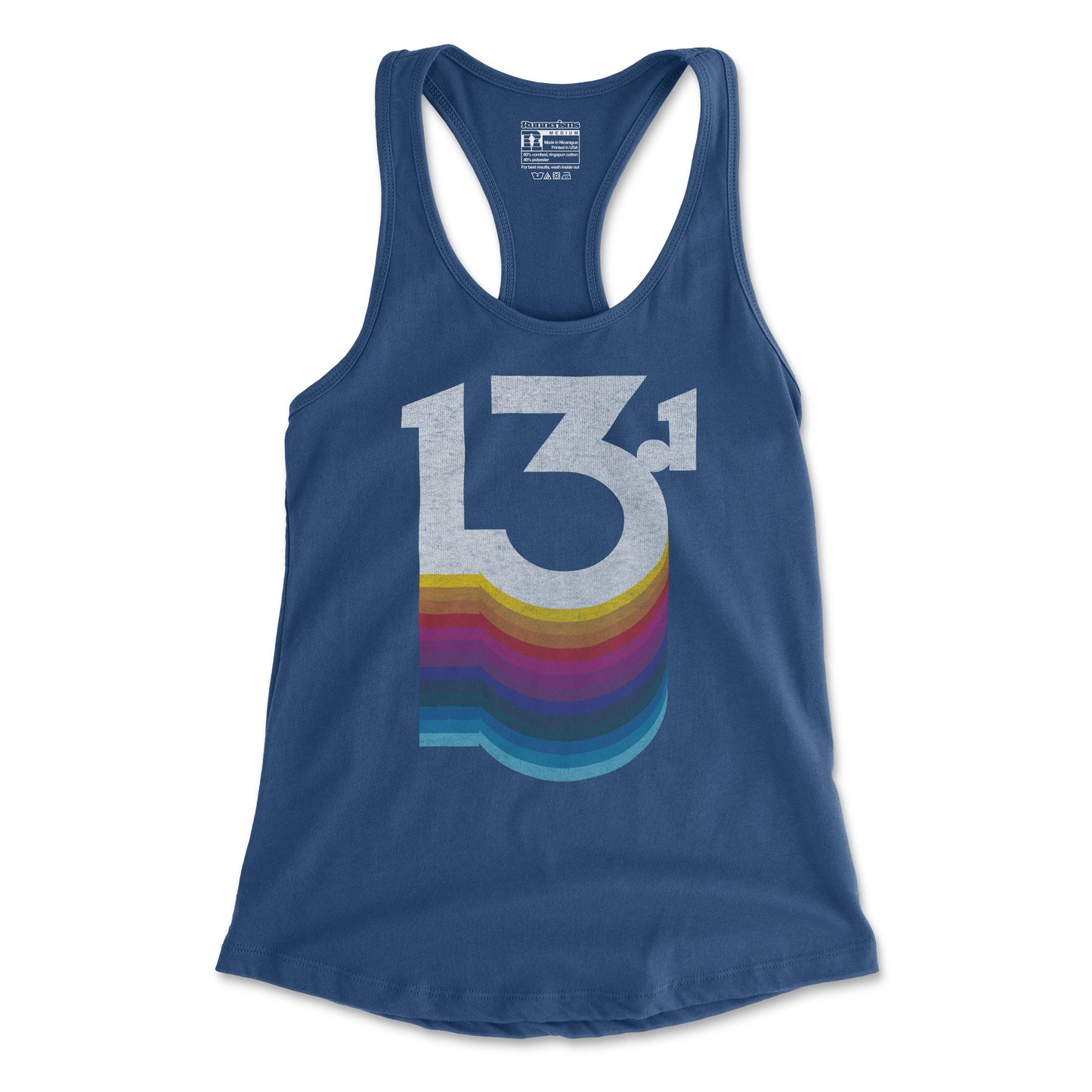 13.1 Retro Half Marathon - Women's Racerback Tank
