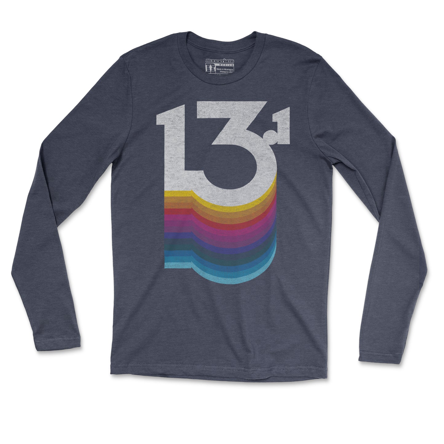 13.1 Retro Half Marathon - Unisex Long Sleeve T Shirt