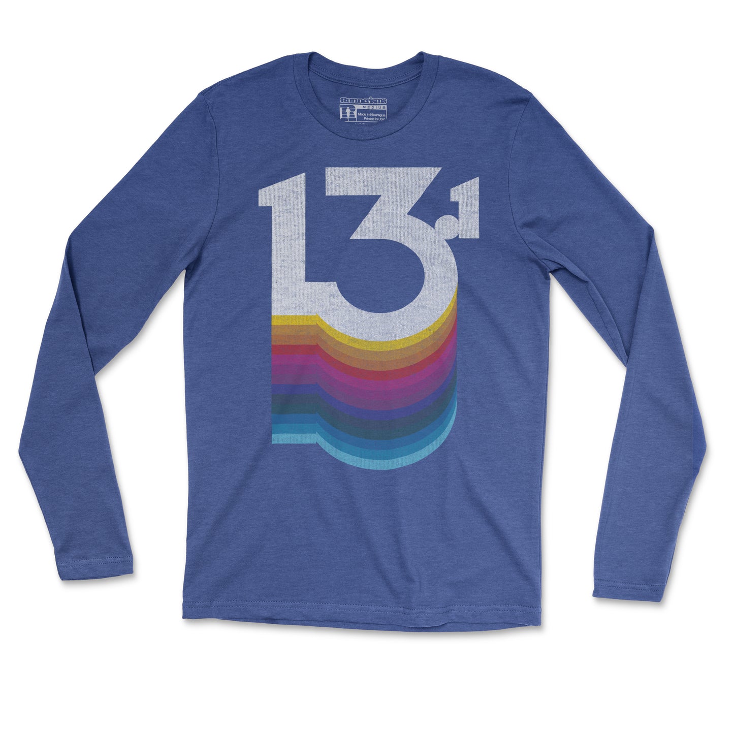 13.1 Retro Half Marathon - Unisex Long Sleeve T Shirt