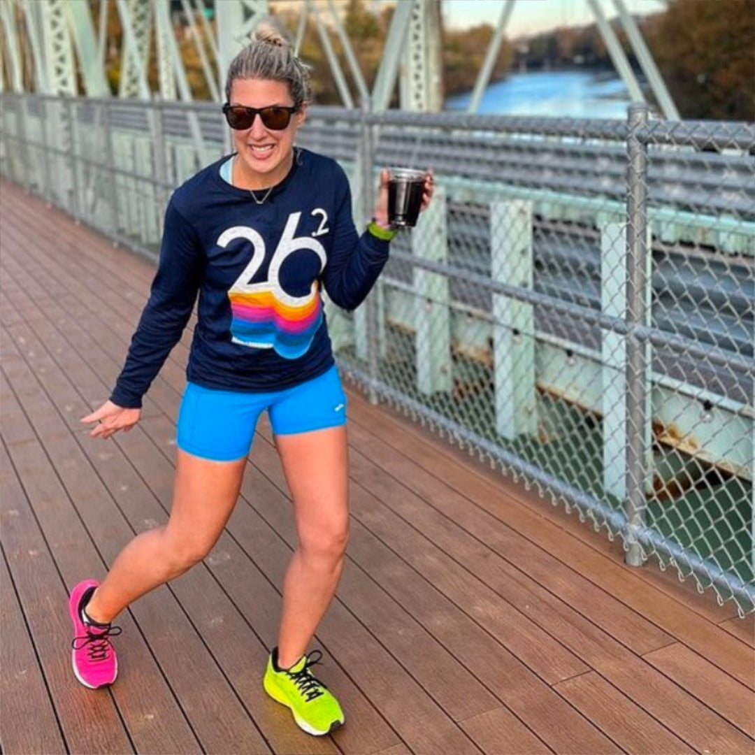 26.2 Retro Marathoner - Unisex Long Sleeve T Shirt