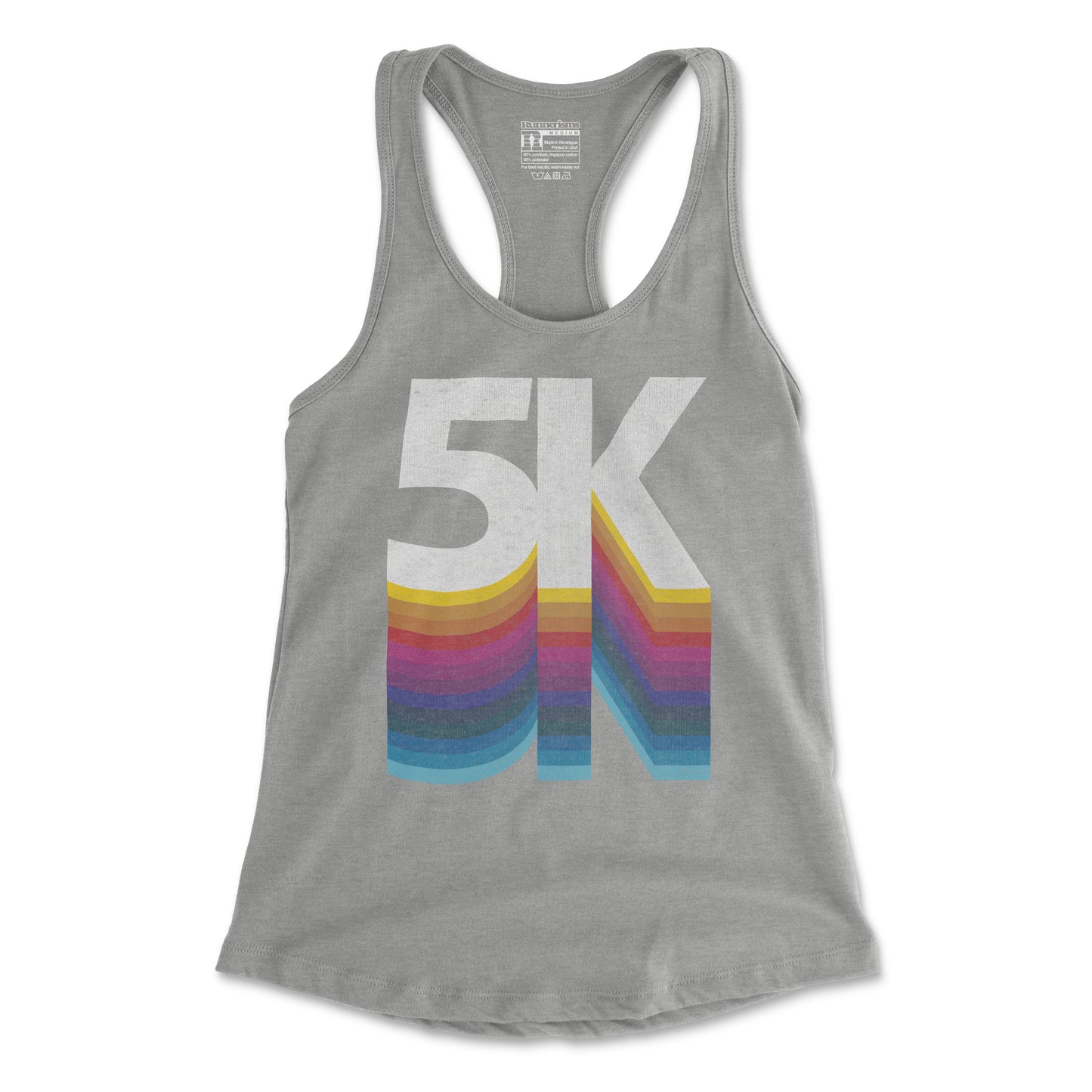 5K Retro - Women's Racerback Tank