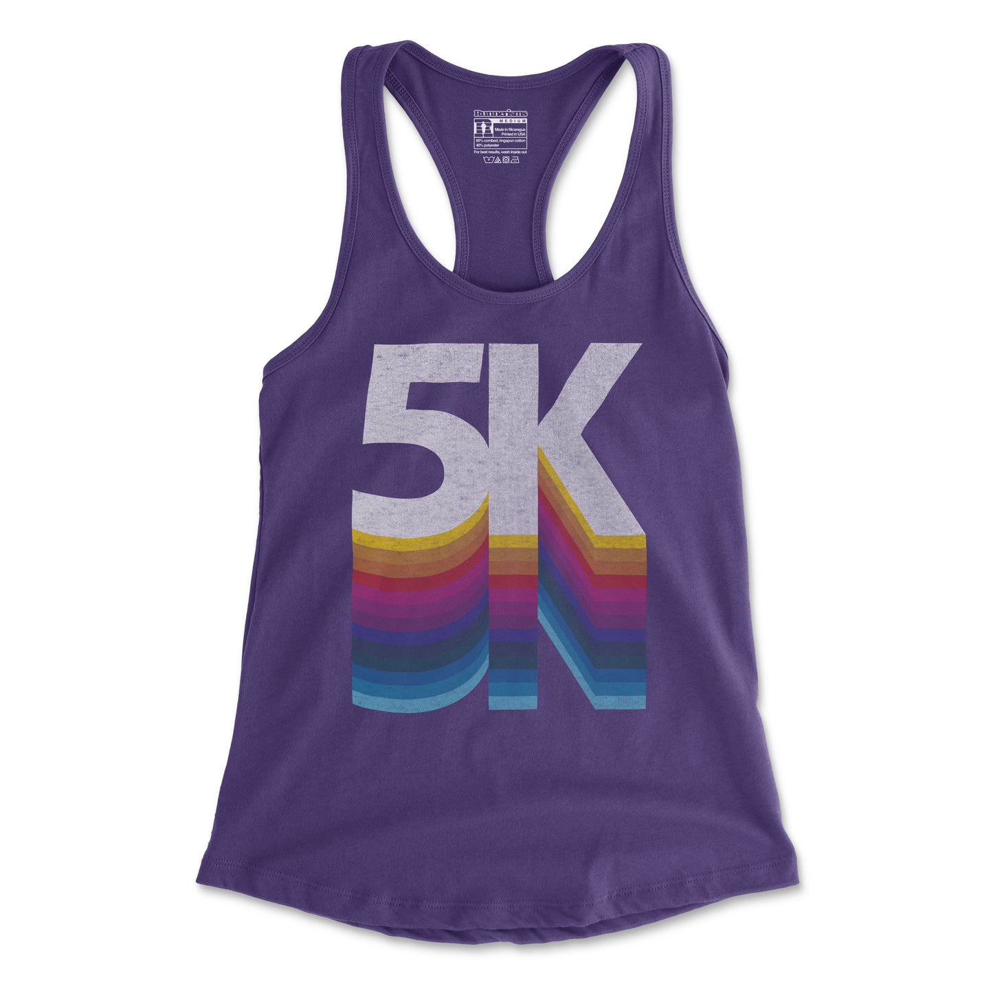 5K Retro - Women's Racerback Tank