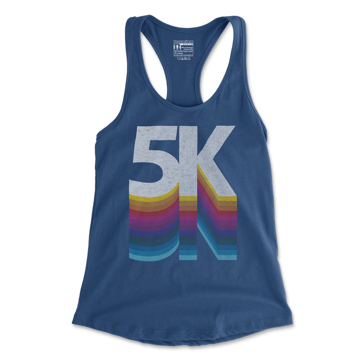 5K Retro - Women's Racerback Tank