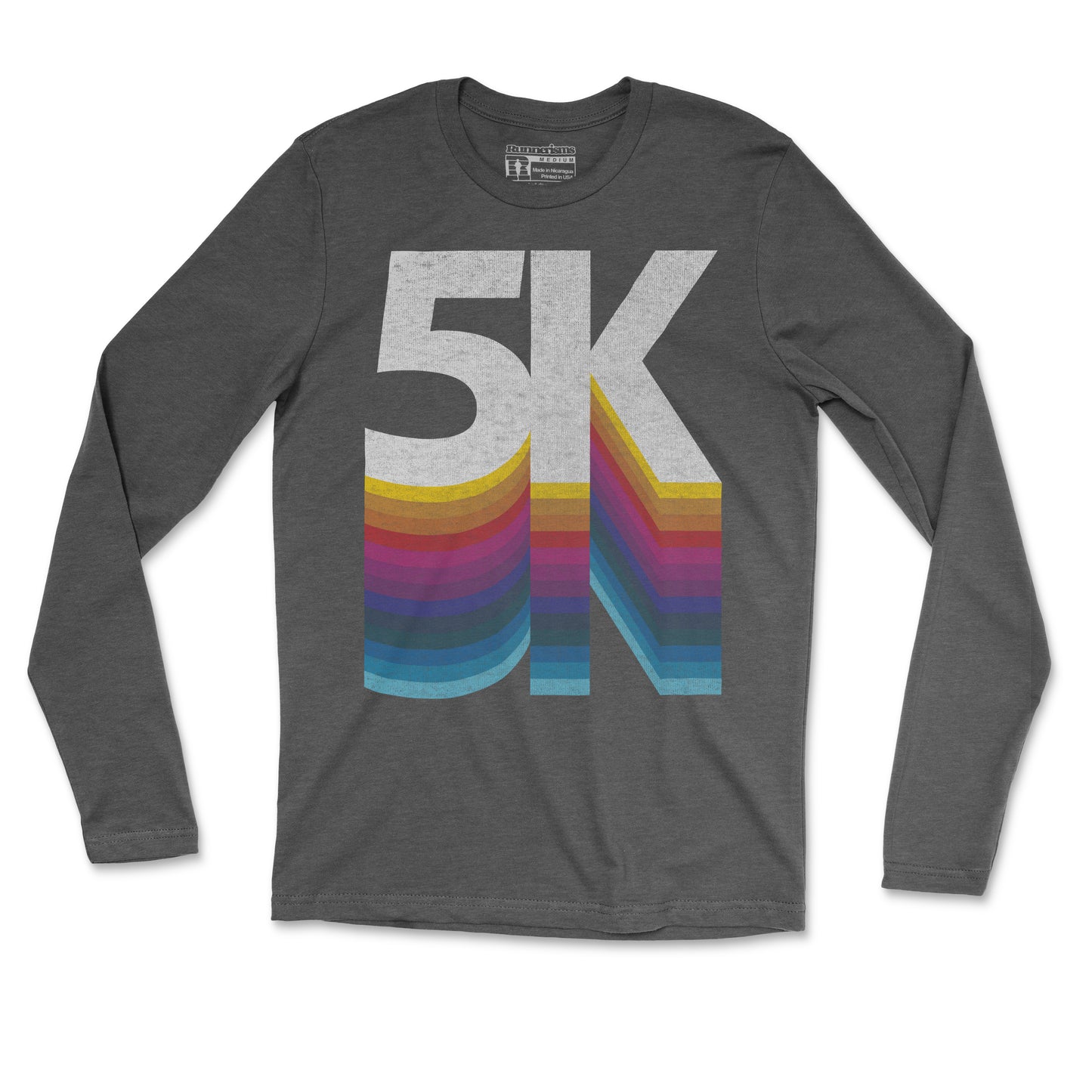 5K Retro - Unisex Long Sleeve T Shirt