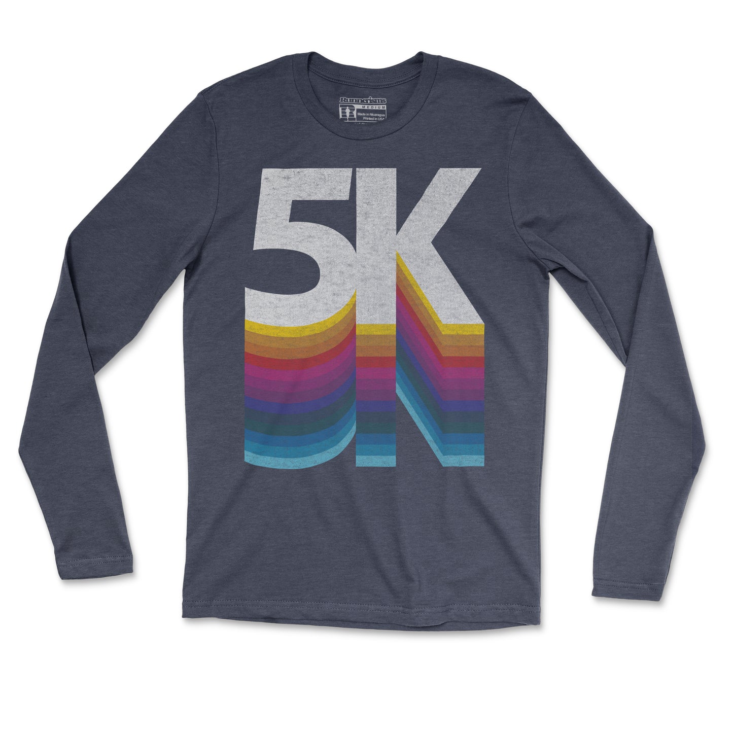 5K Retro - Unisex Long Sleeve T Shirt