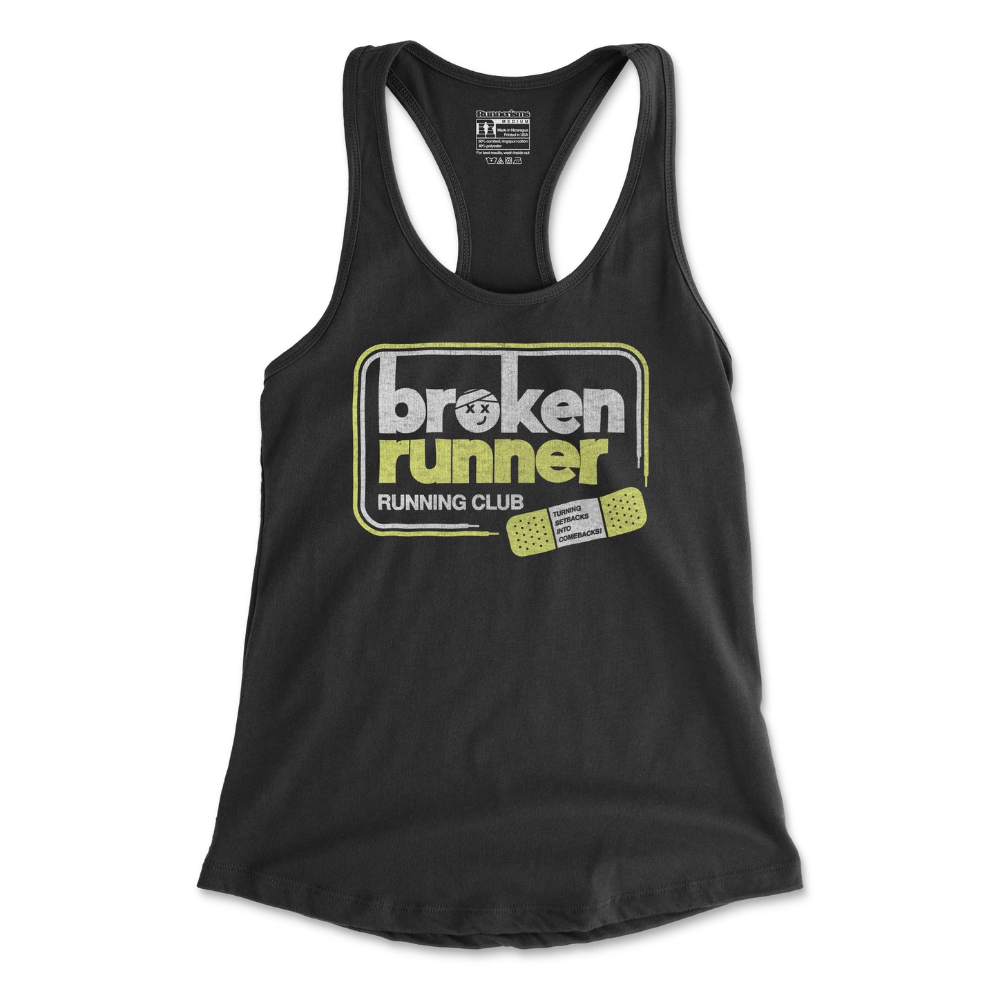 Broken Runner Running Club - Women's Racerback Tank
