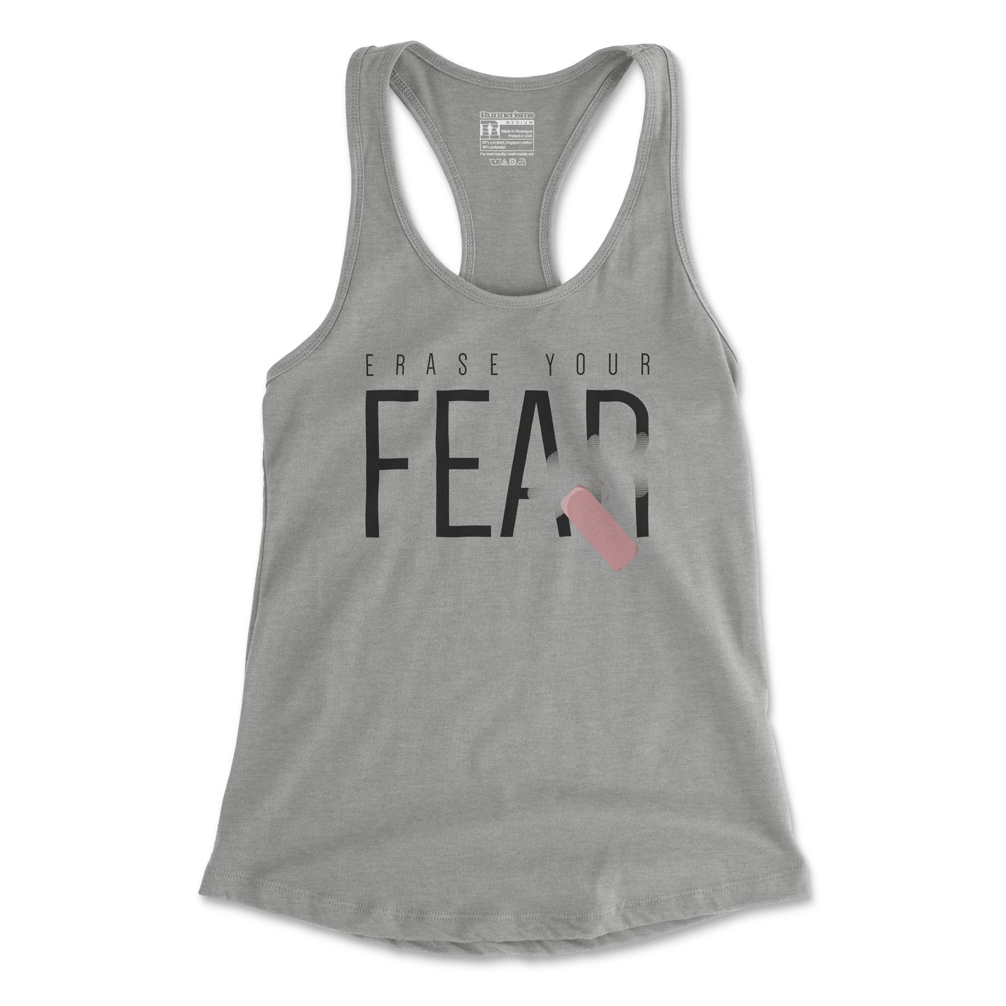 Erase Your Fear - Women's Racerback Tank