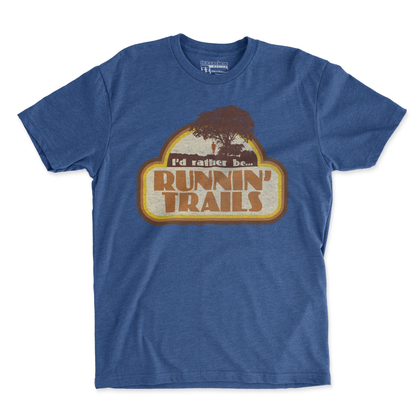 I'd Rather Be Runnin' Trails - Unisex T Shirt