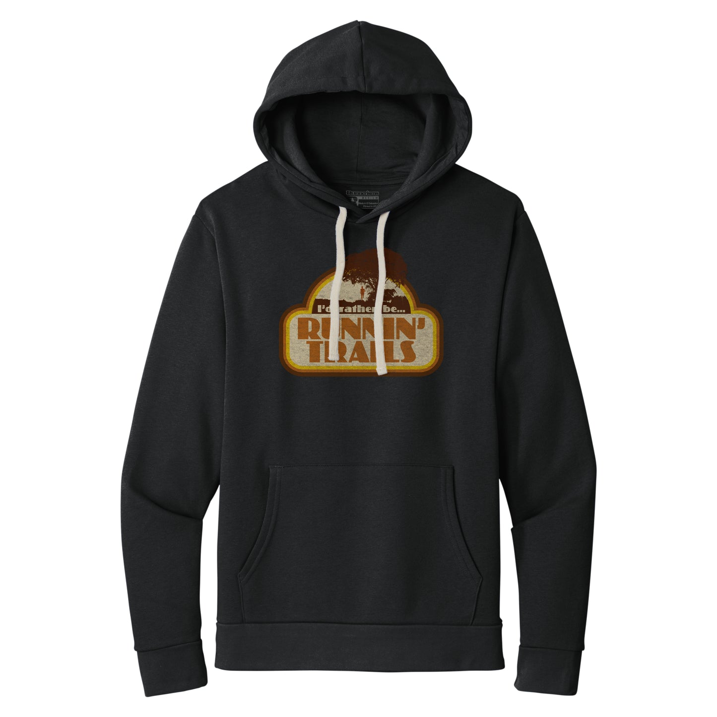 I'd Rather Be Runnin' Trails - Unisex Hoodie Sweatshirt