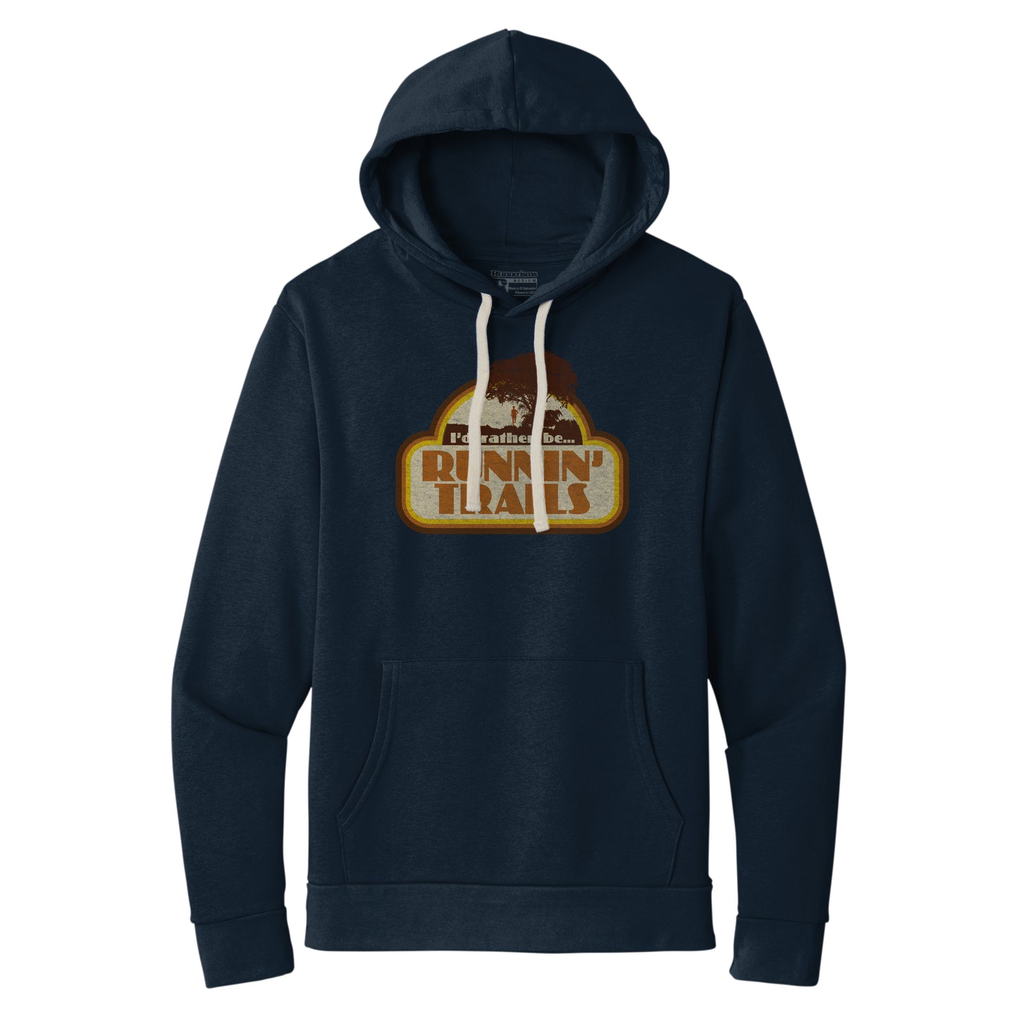 I'd Rather Be Runnin' Trails - Unisex Hoodie Sweatshirt