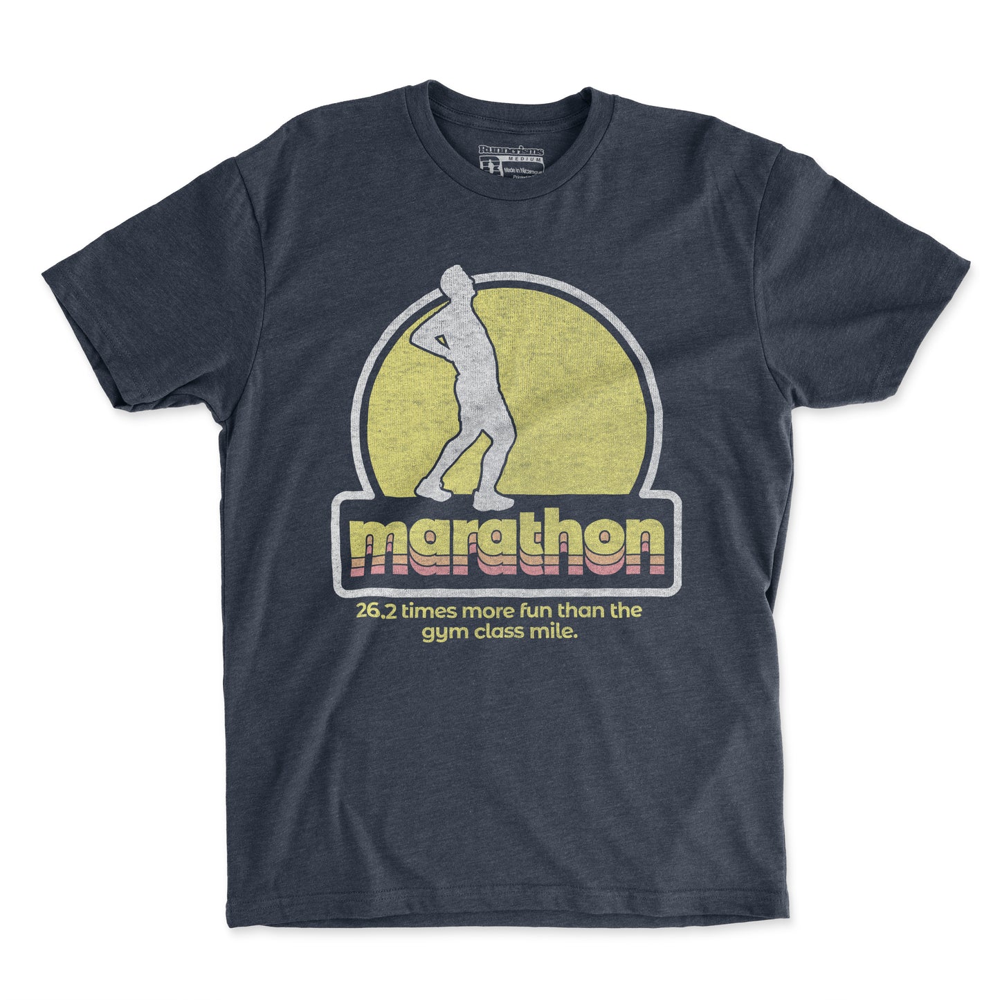 Marathon 26.2 Times More Fun Than The Gym Class Mile - Unisex T Shirt