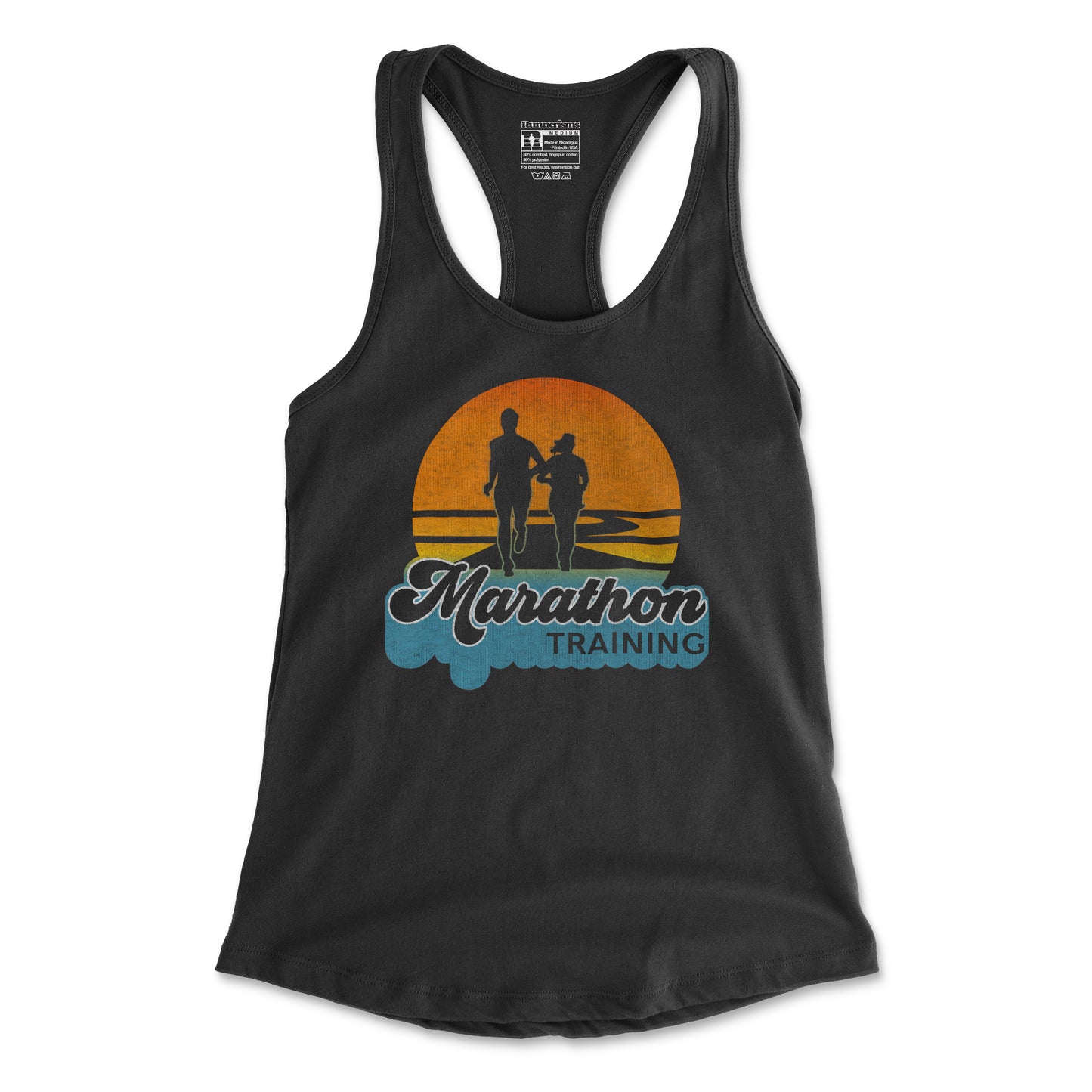 Marathon Training Days - Women's Racerback Tank