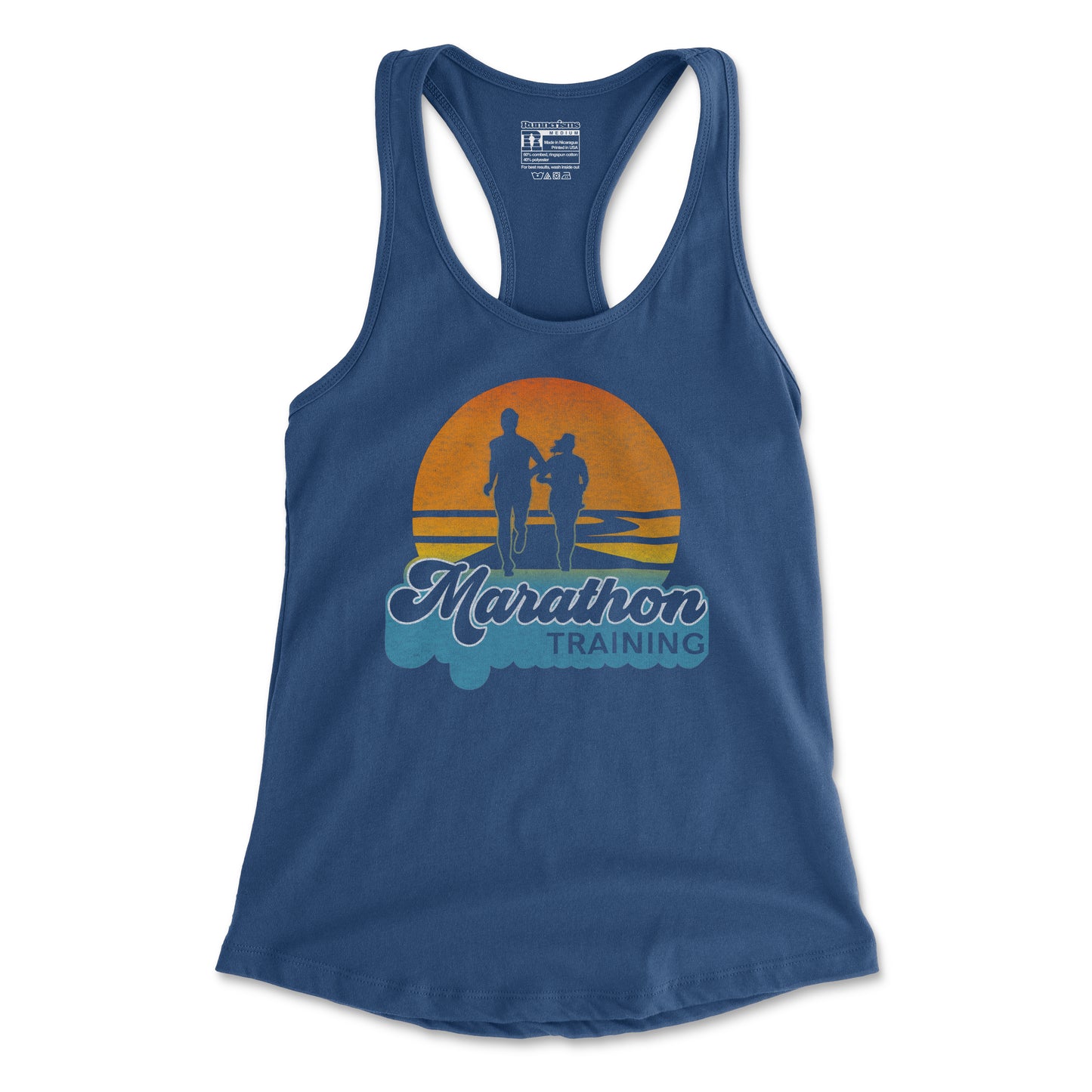 Marathon Training Days - Women's Racerback Tank