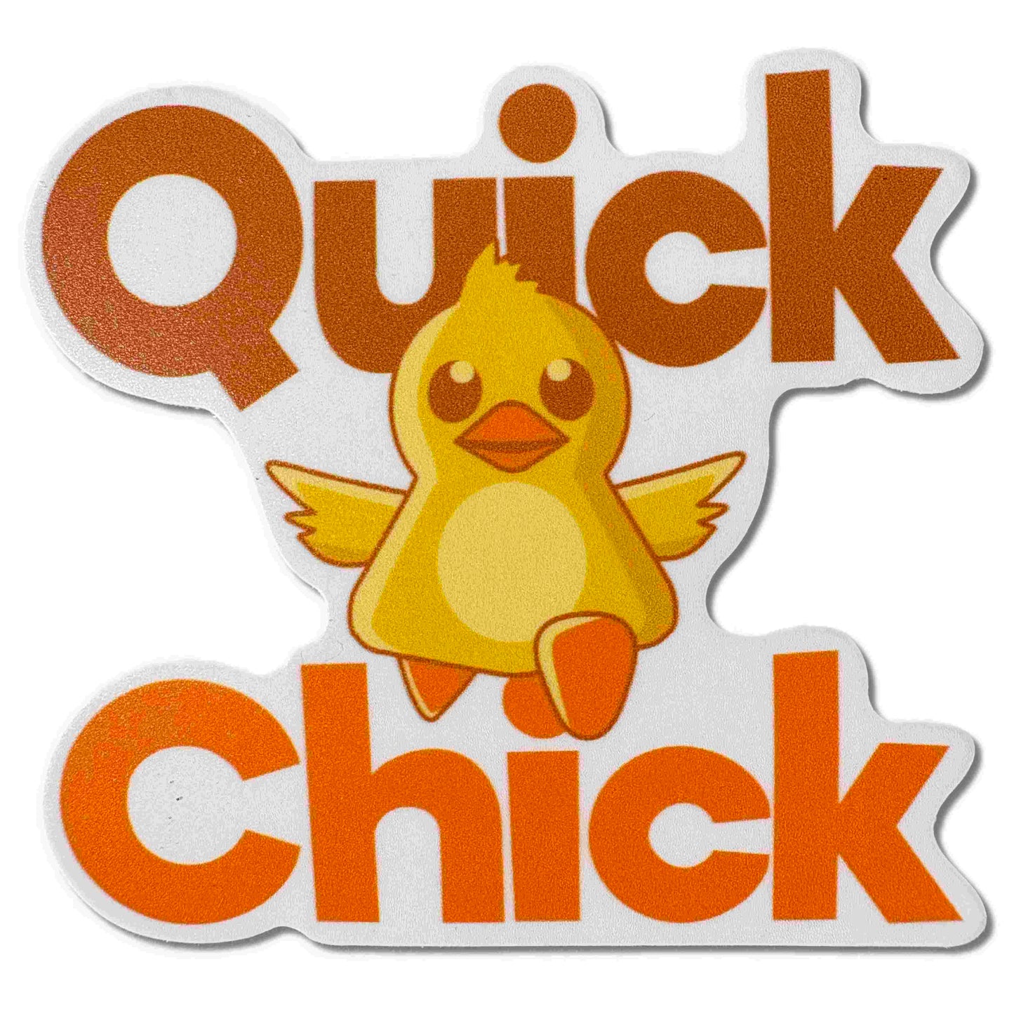 Quick Chick - Die Cut Vinyl Sticker