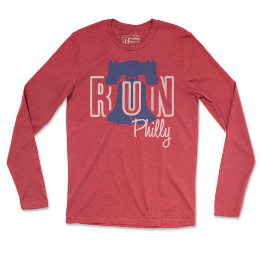 Run Philly - Unisex Long Sleeve T Shirt
