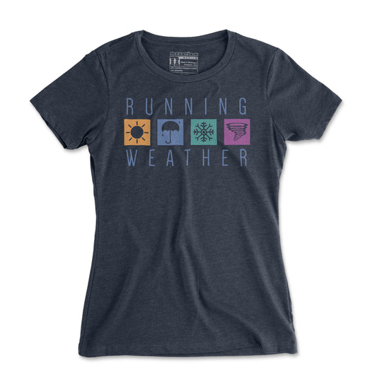 Running Weather - Women's T Shirt