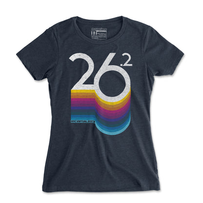 26.2 Virtual NYC 2023 (Custom) - Women's T-Shirt