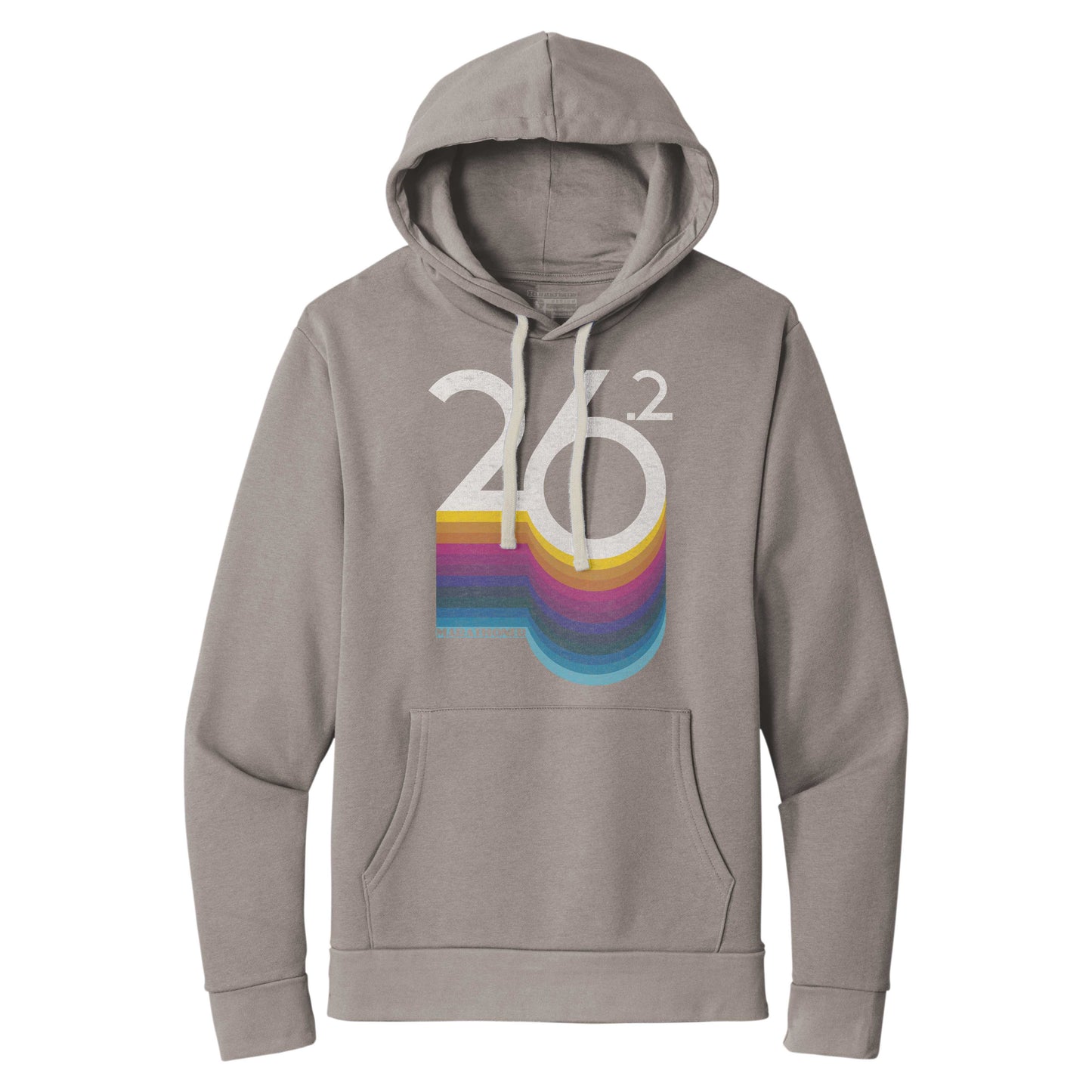 26.2 Retro Marathoner - Unisex Hoodie Sweatshirt