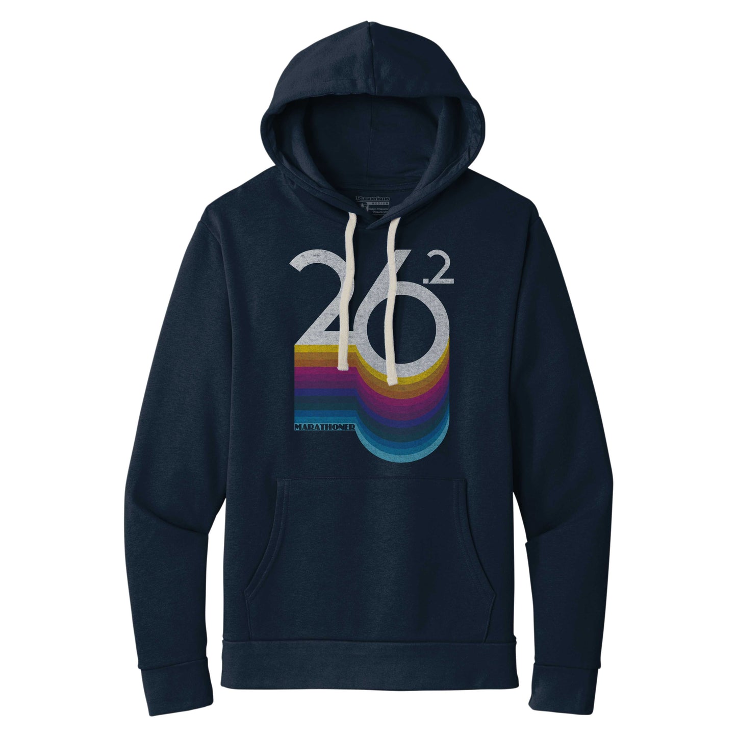 26.2 Retro Marathoner - Unisex Hoodie Sweatshirt