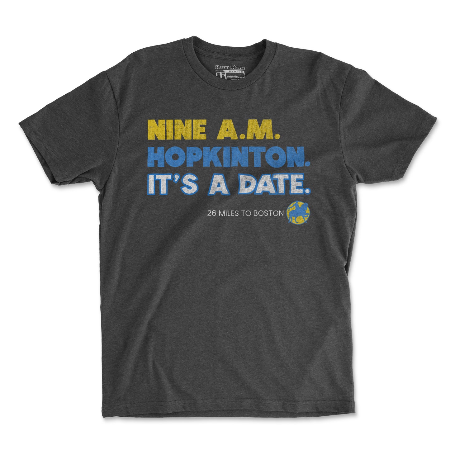 9 AM. Hopkinton. It's A Date - Unisex T Shirt