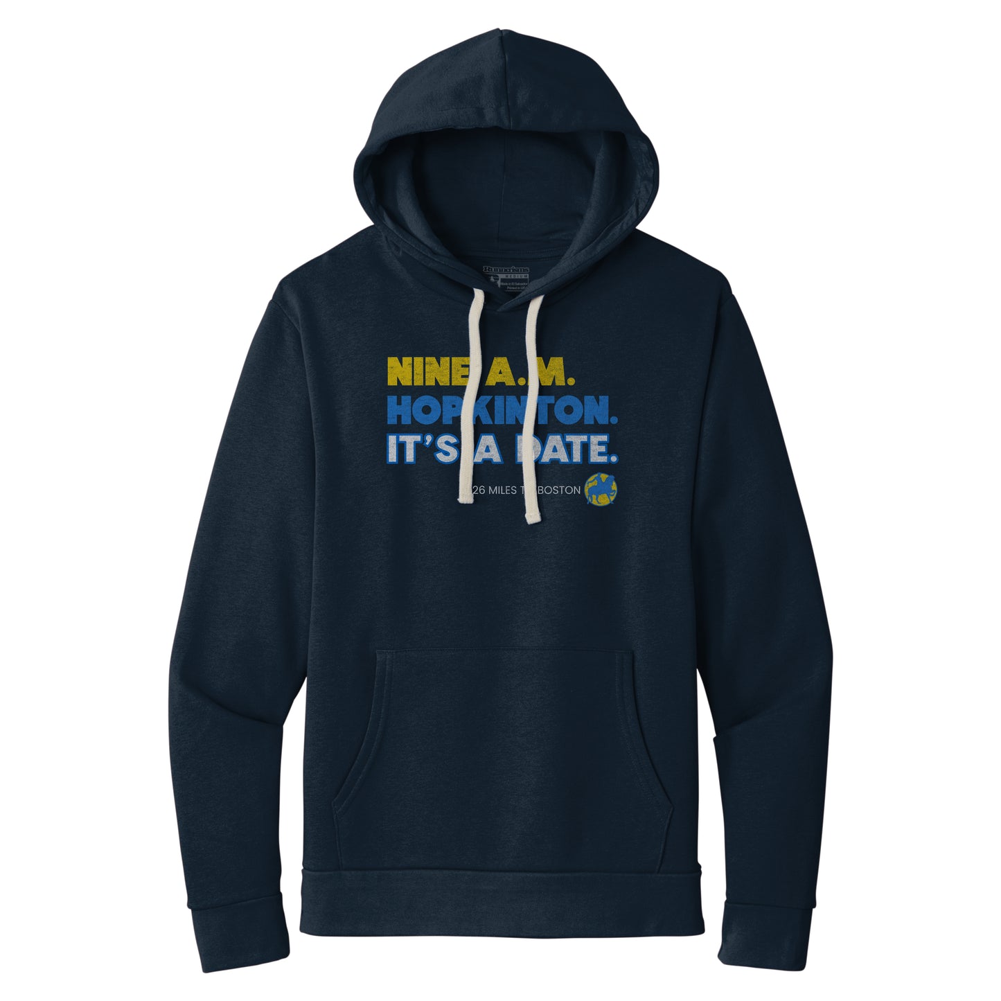 9 AM, Hopkinton, It's A Date - Unisex Hoodie Sweatshirt