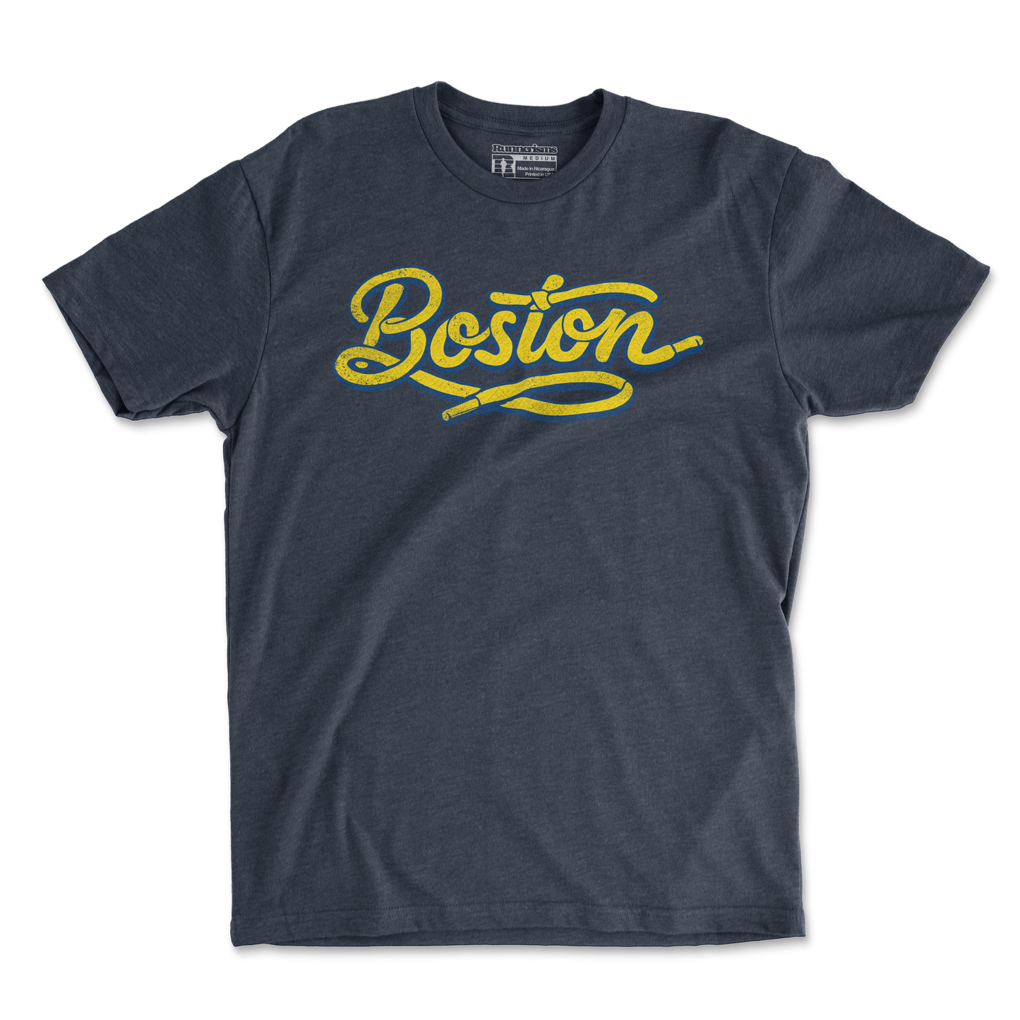 Lace Up Boston - Unisex T Shirt