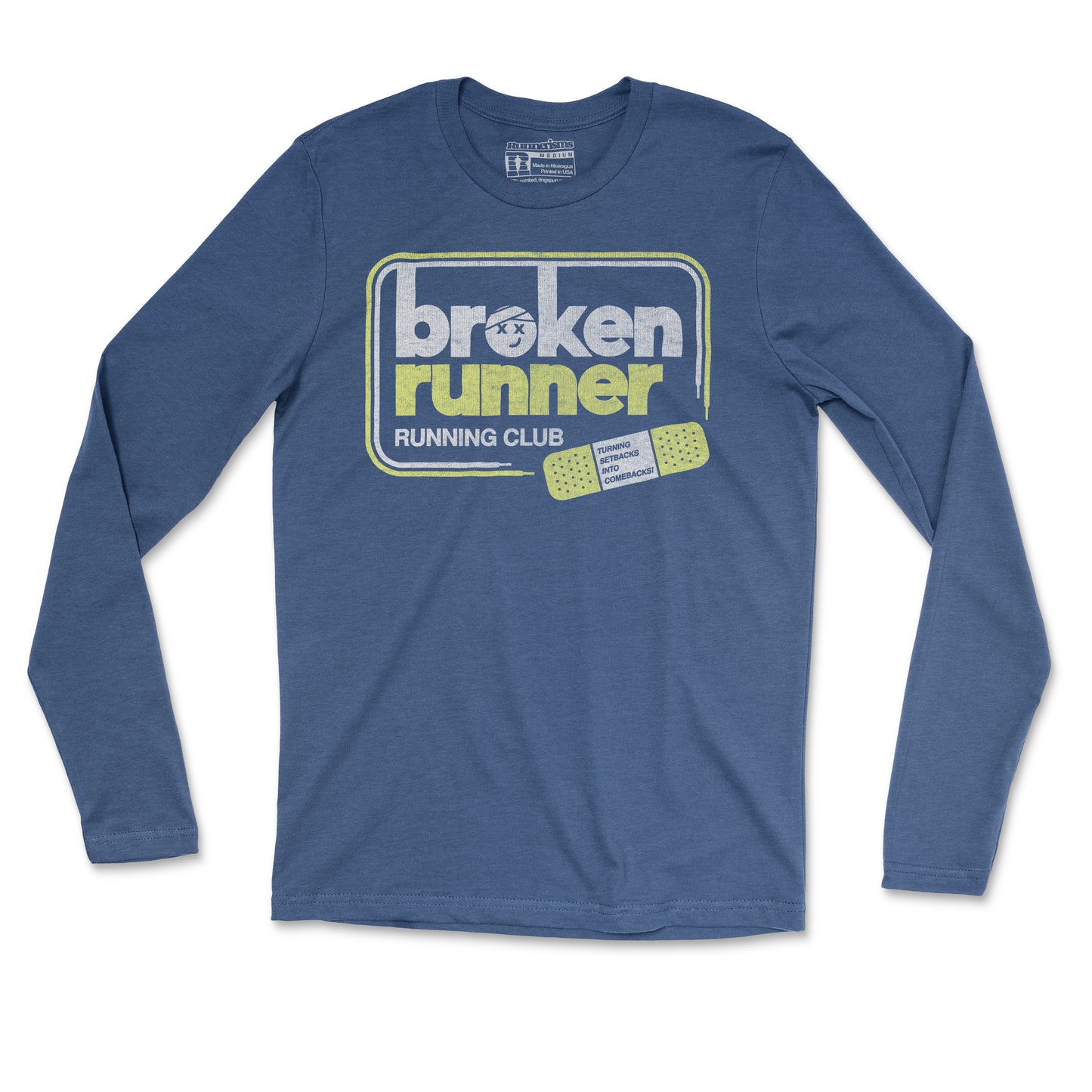 Broken Runner Running Club - Unisex Long Sleeve T Shirt