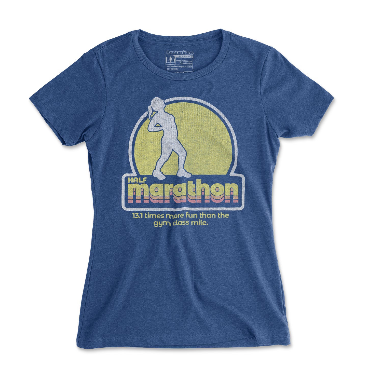 Half Marathon 13.1 Times More Fun Than The Gym Class Mile - Women's T Shirt