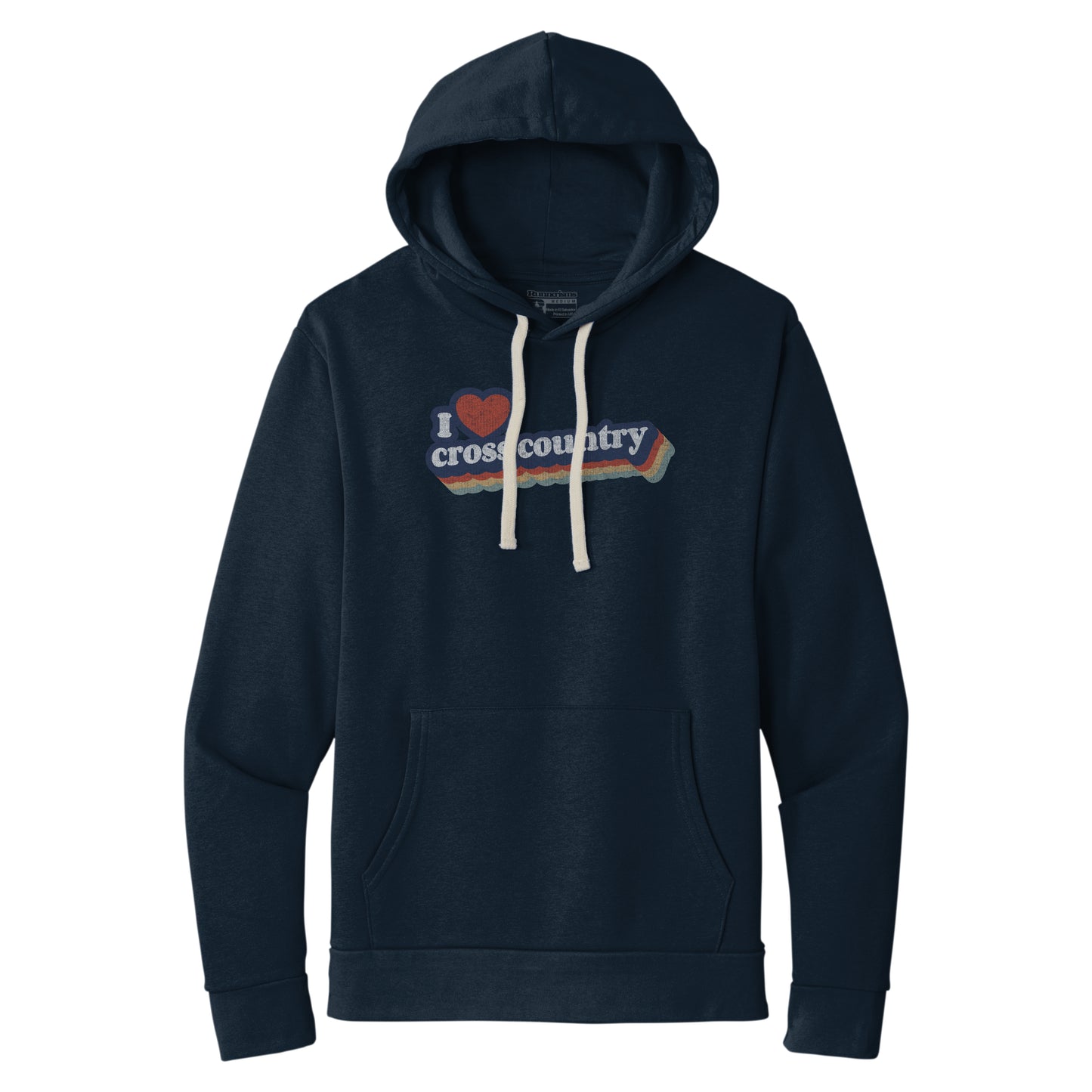 I Love Cross Country - Unisex Hoodie Sweatshirt