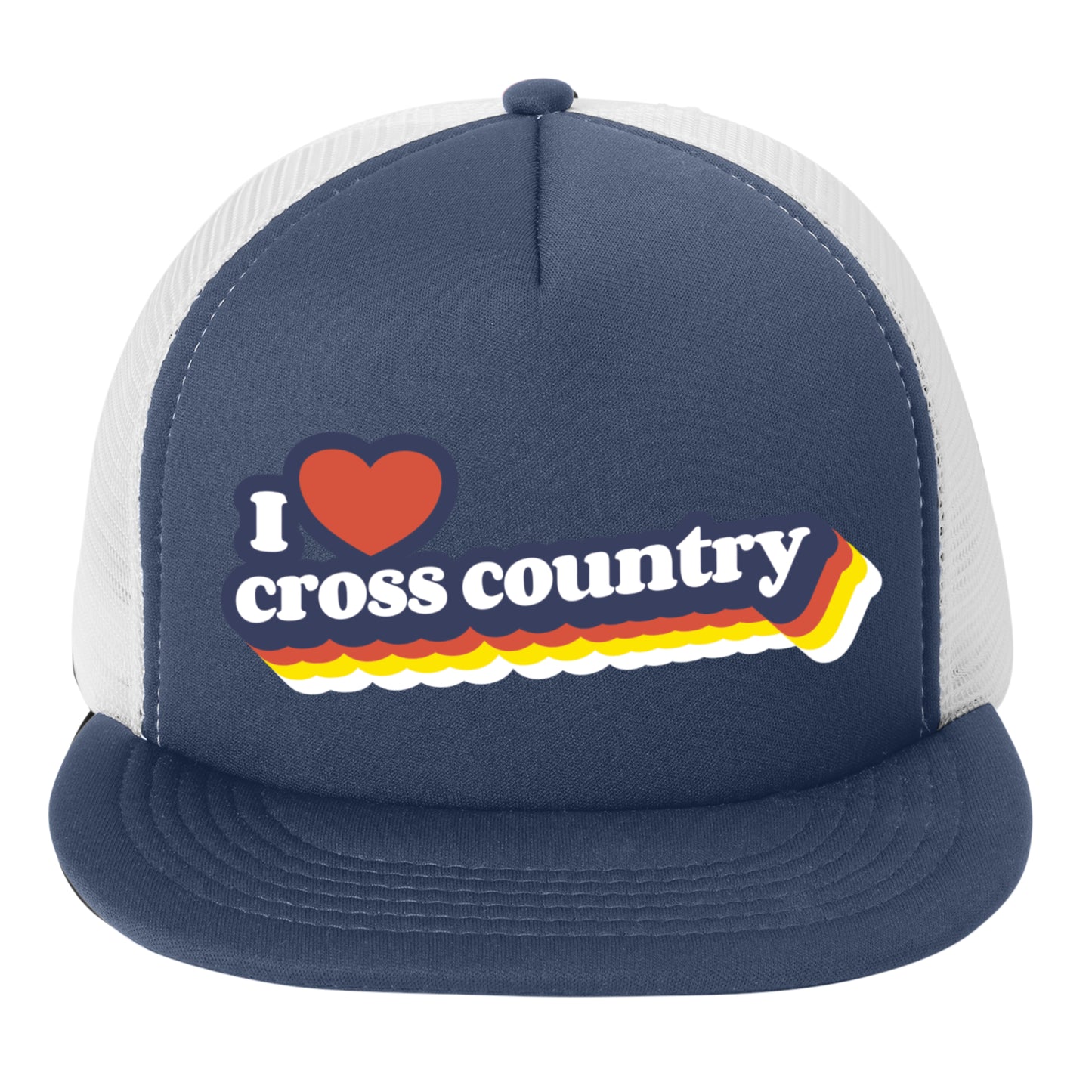 I Love Cross Country - Trucker Hat