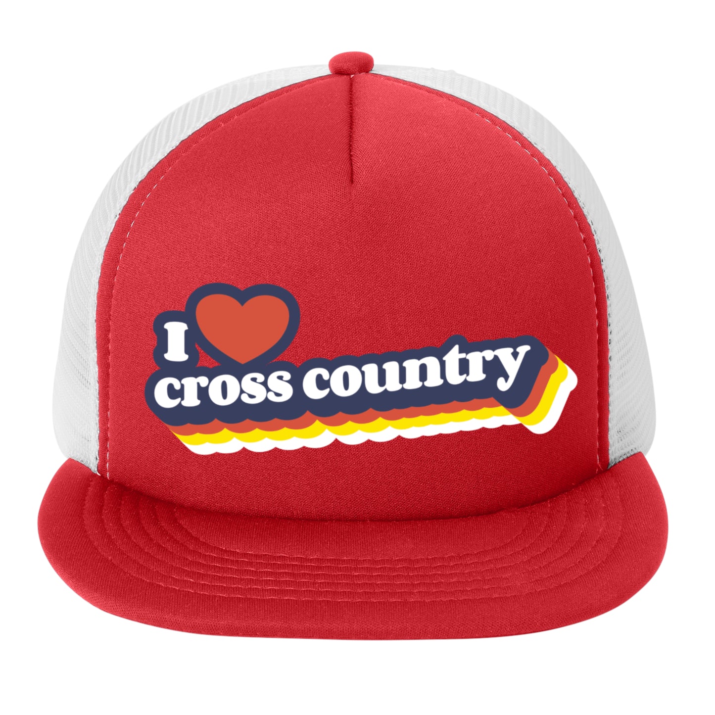 I Love Cross Country - Trucker Hat