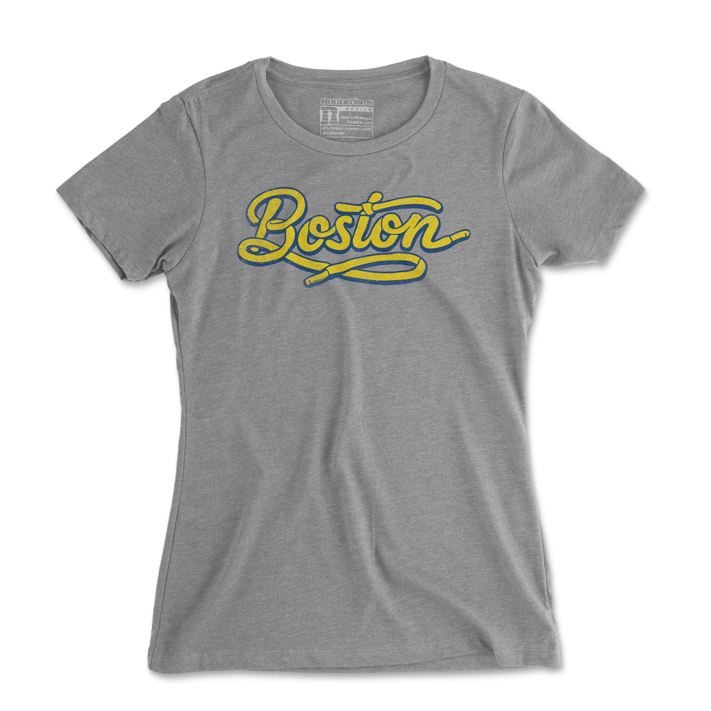 Lace Up Boston - Women's T Shirt