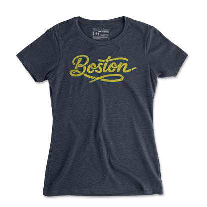 Lace Up Boston - Women's T Shirt