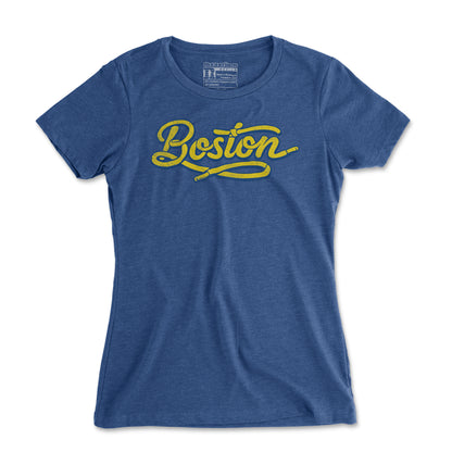 Lace Up Boston - Women's T Shirt