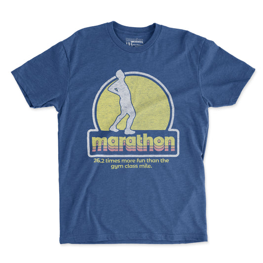Marathon 26.2 Times More Fun Than The Gym Class Mile - Unisex T Shirt