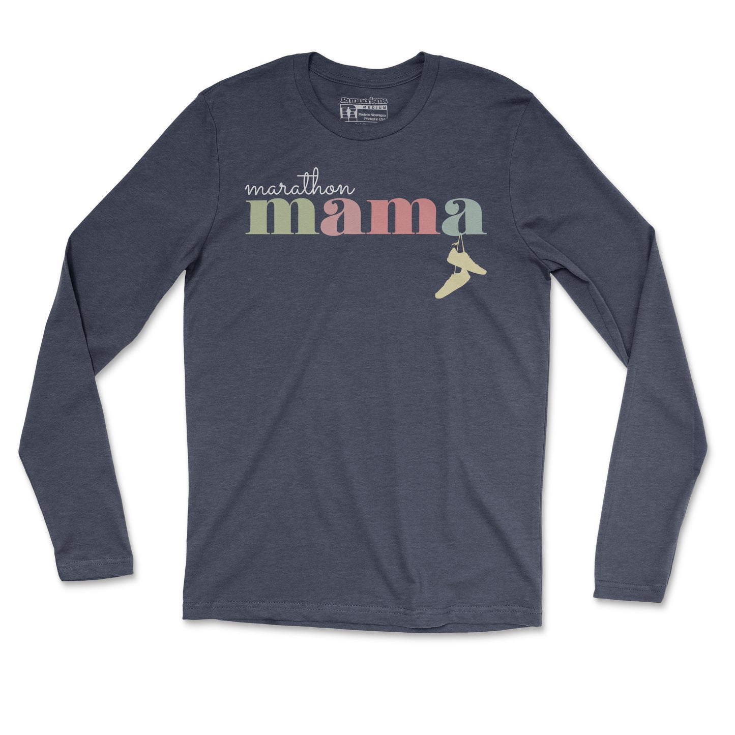 Marathon Mama - Unisex Long Sleeve T Shirt