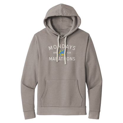 Mondays Are For Marathons - Unisex Hoodie Sweatshirt
