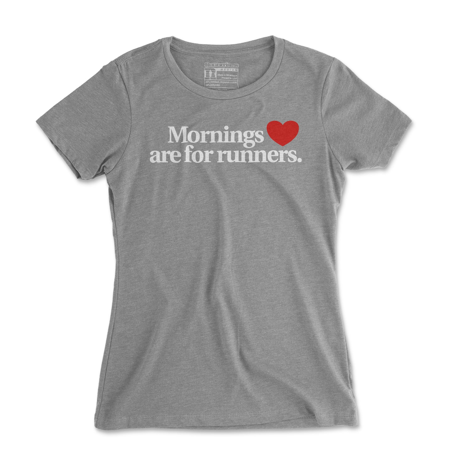 Mornings Are For Runners - Women's T Shirt