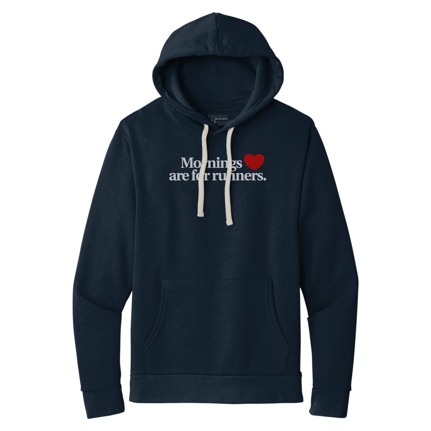 Mornings Are For Runners - Unisex Hoodie Sweatshirt