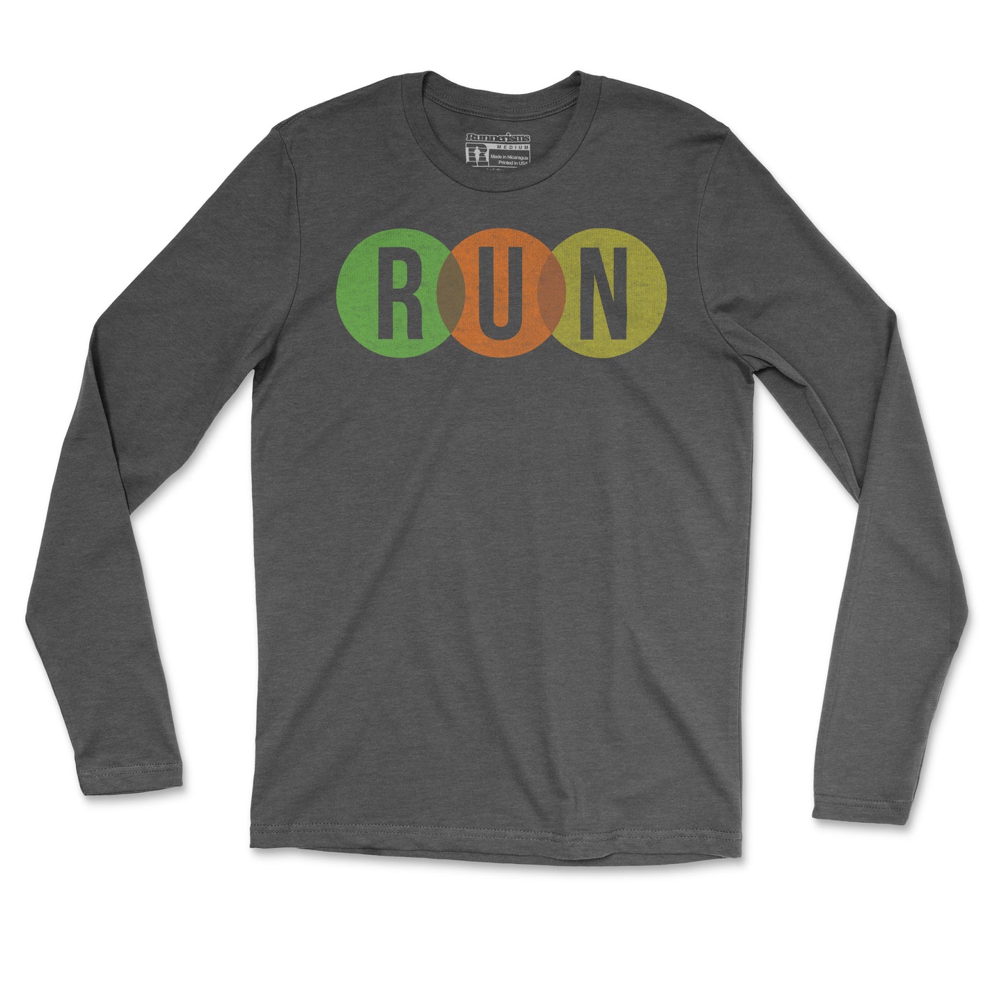 Run In Circles - Unisex Long Sleeve T Shirt