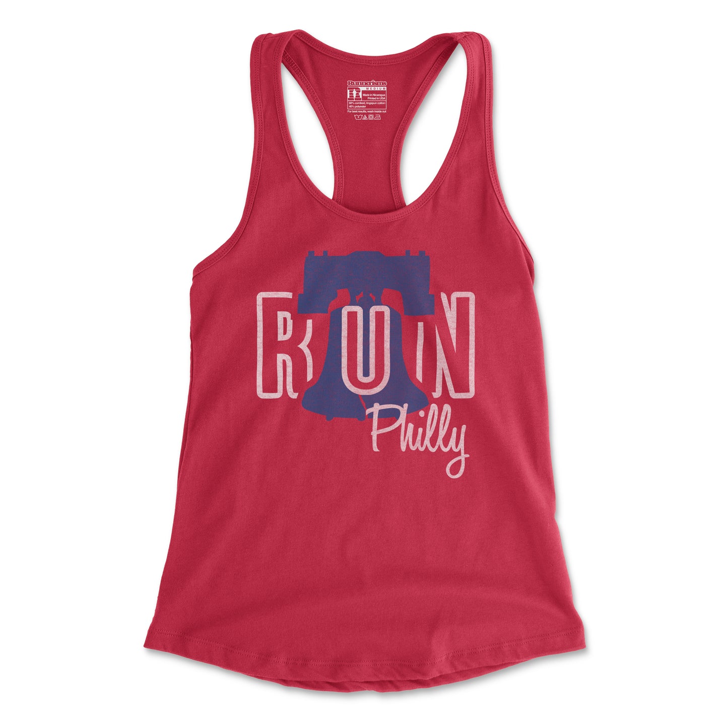 Run Philly - Women's Racerback Tank