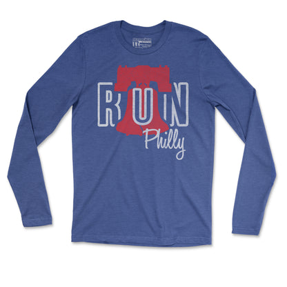 Run Philly - Unisex Long Sleeve T Shirt