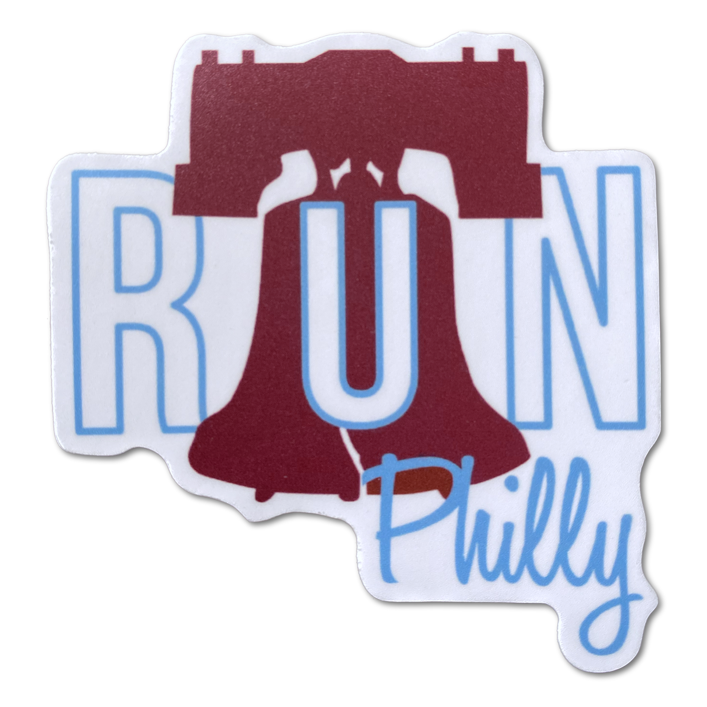 Run Philly - Die Cast Vinyl Sticker