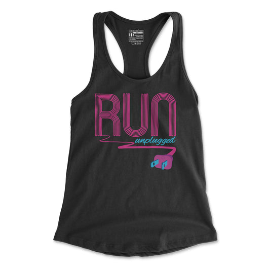 Run Unplugged - Women's Racerback Tank