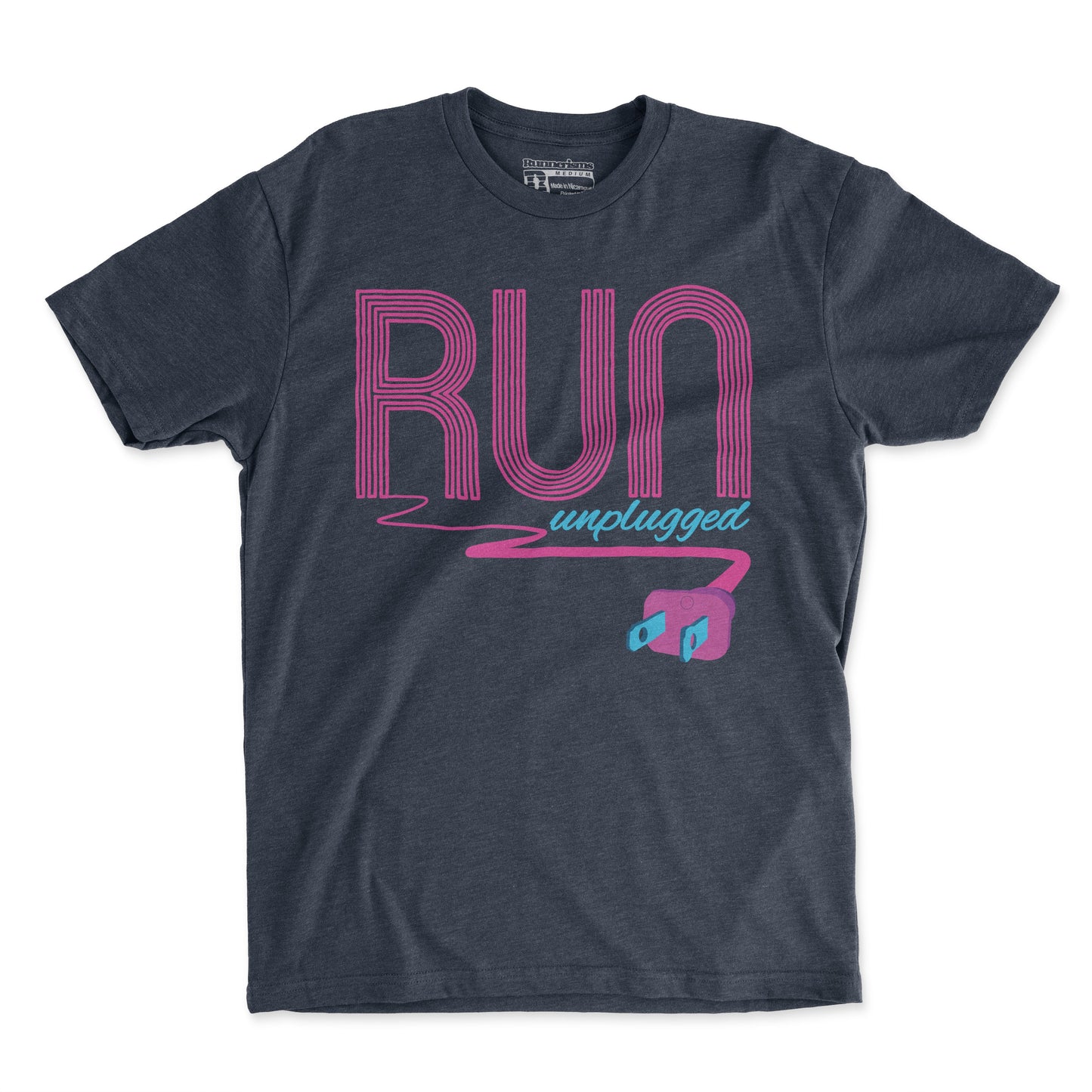 Run Unplugged - Unisex T Shirt