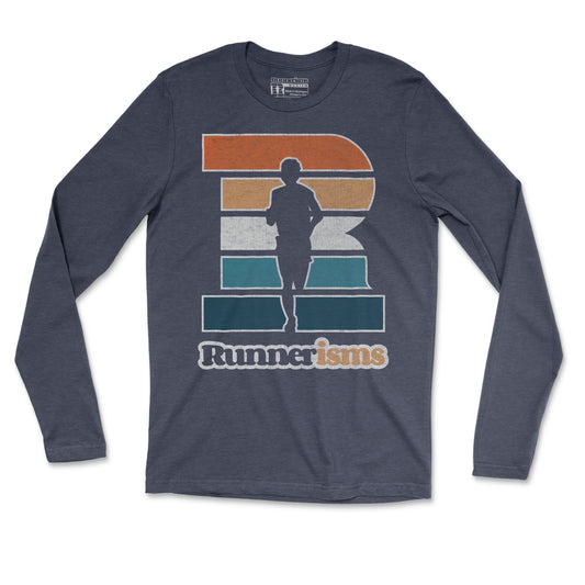 Runnerisms Logo - Unisex Long Sleeve T Shirt