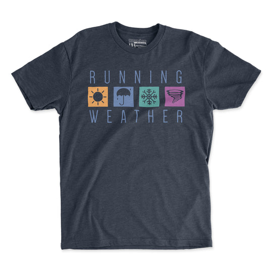 Running Weather - Unisex T Shirt