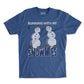Running With My Snowmies - Unisex T Shirt