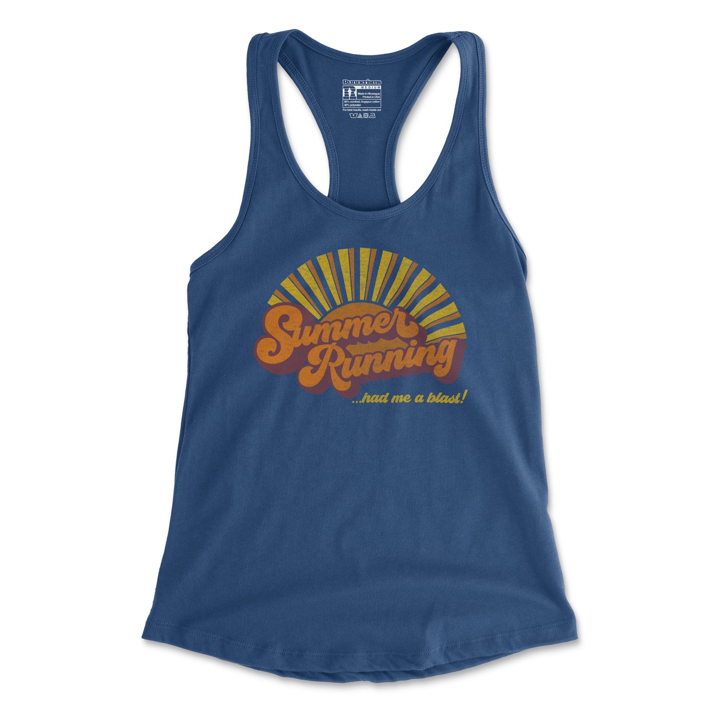 Summer Running Had Me A Blast - Women's Racerback Tank